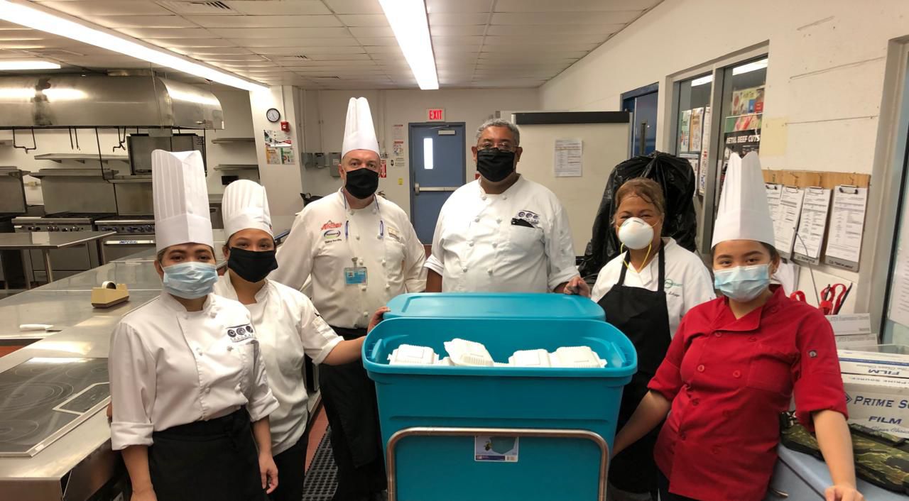 GCC Culinary Department prepared 230 bento lunches for Public Health pros